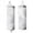 Gray, variant on Olurrisa Plastic Bag Holder,Hanging Storage Bags Plastic Mesh Bags Dispenser Organizer Trash Bags Grocery Shopping Bag Holder for Home And Kitchen （ Black 2pcs)