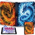 thumbnail image 1 of Carpeta para cartas MYTCG con capacidad de 1008 cartas, impermeable, de 9 bolsillos, 1 of 8
