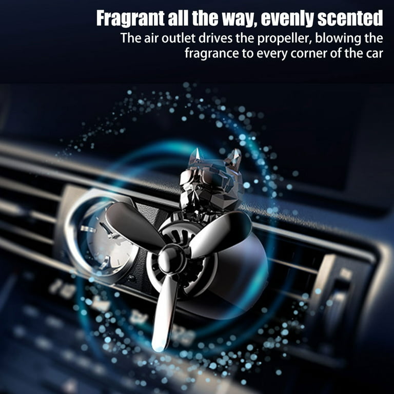 Pilot Car Air Diffuser Car Air Freshener And Air Vent Freshener With  Rotating Propeller Perfume Diffuser For Car With Rotating - AliExpress
