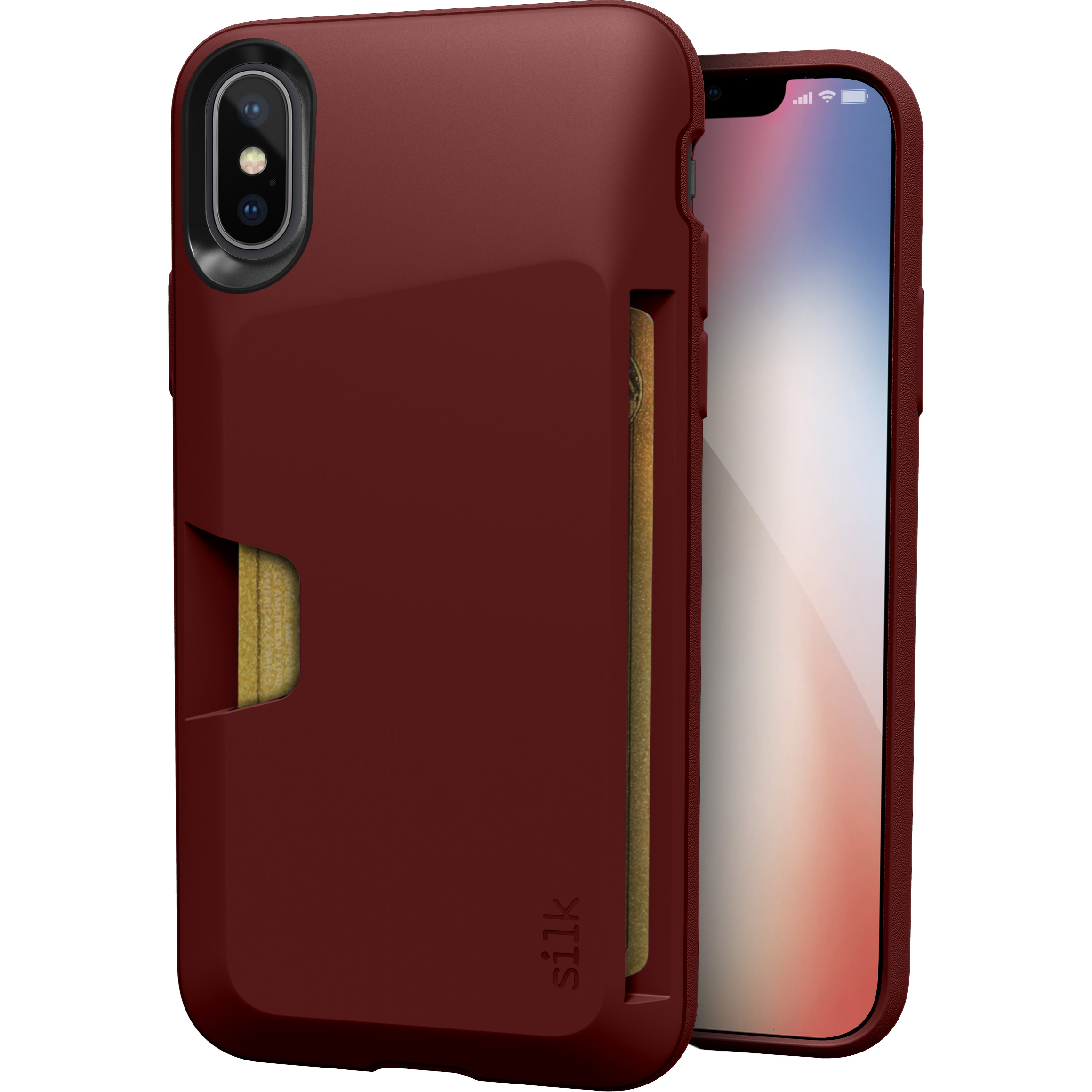 Smartish iPhone X/XS Wallet Case Wallet Slayer Vol. 1 [Slim