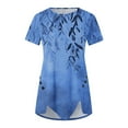 thumbnail image 5 of Women Fashion Tops Summer Frilly Oversized Shirts to Wear with Leggings Summer Clothes for Women 2025 Vacation Trendy Clearance Deals, 5 of 5