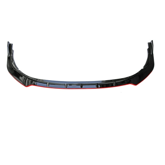 WaiRitoday Compatible with 2021-2024 Toyota Camry SE XSE Front Bumper Lip Splitter Spoiler Black & Red