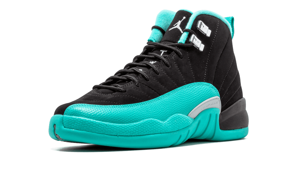 jordan retro 12 teal and black