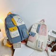 thumbnail image 3 of Jiibva Cute Cat Backpack, Multi Pocket Cartoon Cat Large Capacity Bookbag Rucksack Travel Backpack, 3 of 7