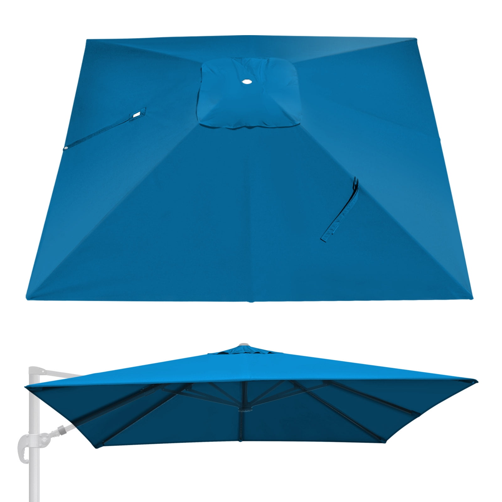 YardGrow Replacement Canopy for 10'x10' 8Rib Patio ROMA Cantilever