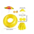 thumbnail image 4 of Aurorax Porch Goose Summer Outfit, Swimsuit Accessories, Outdoor Decorations, Yellow, 4 of 6