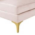 thumbnail image 6 of Modway Triumph Channel Tufted Performance Velvet 6-Piece Sectional Sofa in Pink, 6 of 10