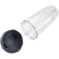 thumbnail image 4 of 3Pcs Replacement Cups 32 Oz Colossal +24 Oz Tall +18oz Small Cup+3 Lids For Nutribullet Fruit Juicer, 4 of 5