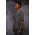 thumbnail image 2 of Brooklyn Cloth Originals Men's Fleece Baseball Shirt, Oversized Fit, Graphic, Dusty Black, Large, 2 of 5