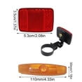 thumbnail image 4 of 2/4/6 Pcs Waterproof PVC Bicycle Spoke Reflectors for Enhanced Night Cycling Safety Easy Universal Fit, 4 of 7