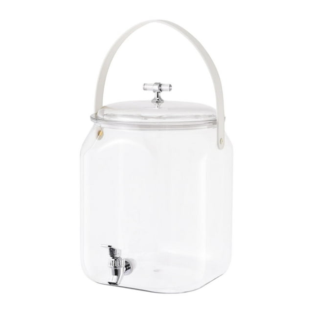 Jarra dispensadora de bebidas para bebidas frías Dispensador de bebidas transparente para refrigerador para 4.5L