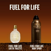 Diesel Fuel for Life Body Spray for Men, 5.8 oz