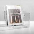 thumbnail image 2 of iDesign Plastic Storage Bins with Handles - Set of 4 - Clear - Made in USA, 2 of 8