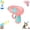 Pink, variant on Bamboo Dragonfly Catapult Launcher, 2-in-1 Interactive Cat Toy, Interactive LED Flying Disc Launcher & Fetch Toy for Cats, Fun for Indoor & Outdoor Play