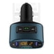 thumbnail image 3 of Transmisor FM Bluetooth para el automóvil, adaptador para transmisor de radio FM inalámbrico, dos puertos de carga USB, función manos libres, reproductor de música MP3 con tarjeta TF Xemadio 2033136, 3 of 8