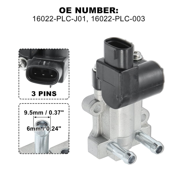 Idle Air Control Valve IACV IAC 16022-PLC-J01 for Honda Civic CR-V