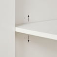 thumbnail image 6 of ARIEL Milan 55 Inch Single Oval Sink Bathroom Vanity with Pure White Quartz Countertop 1.5 Inch in Warm White, 6 of 7