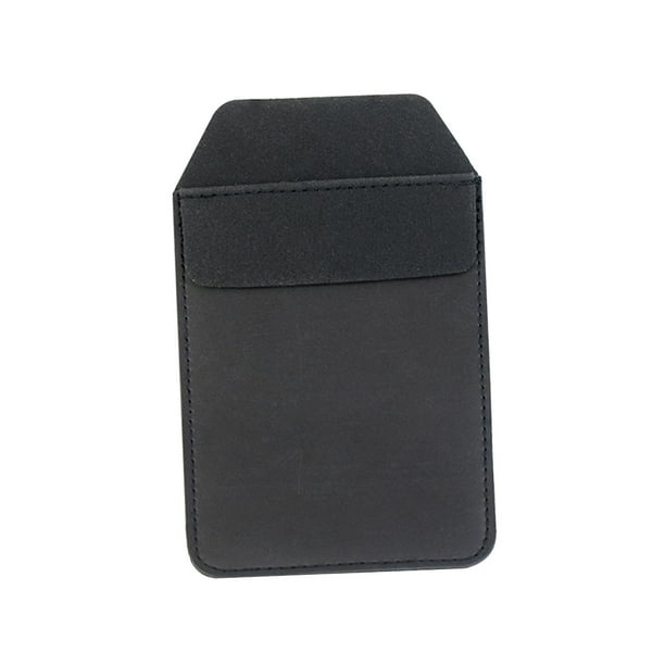 Protector de bolsillo de cuero PU grueso para bolígrafos, punteros, lápices y notas, soporte de bolsillo para tarjetas, organizador multiusos para Negro Salvador Estuche para bolígrafo