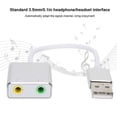 thumbnail image 3 of USB 2.0 External Sound Card, 7.1 Channel Virtual 3D o Adapter, 3.5mm for Phone, Laptop, 3 of 4