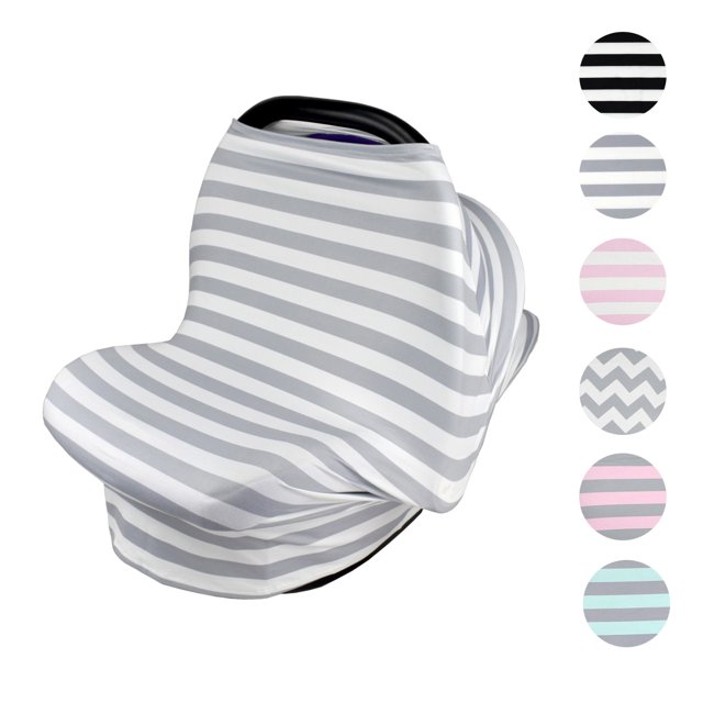 Funda Original 5 en 1 - Privacidad Adicional para Lactancia Materna, Asiento de Coche para Bebé, Portabebés, Cochecito, Trona, Carro de Compras, Toldo para Tumbona - Elementos Esenciales para Recién