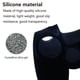 thumbnail image 2 of PS4 Controller Skin Grip Cover Case Set Protector de silicona suave Gel Goma Shell Antideslizante Thumb Stick Caps para Playstation 4 Controller Gaming Gamepad Xemadio 2033315-8, 2 of 9