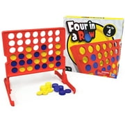 Four in Row Board Game for Family Game Night, for Kids Ages 5 and up