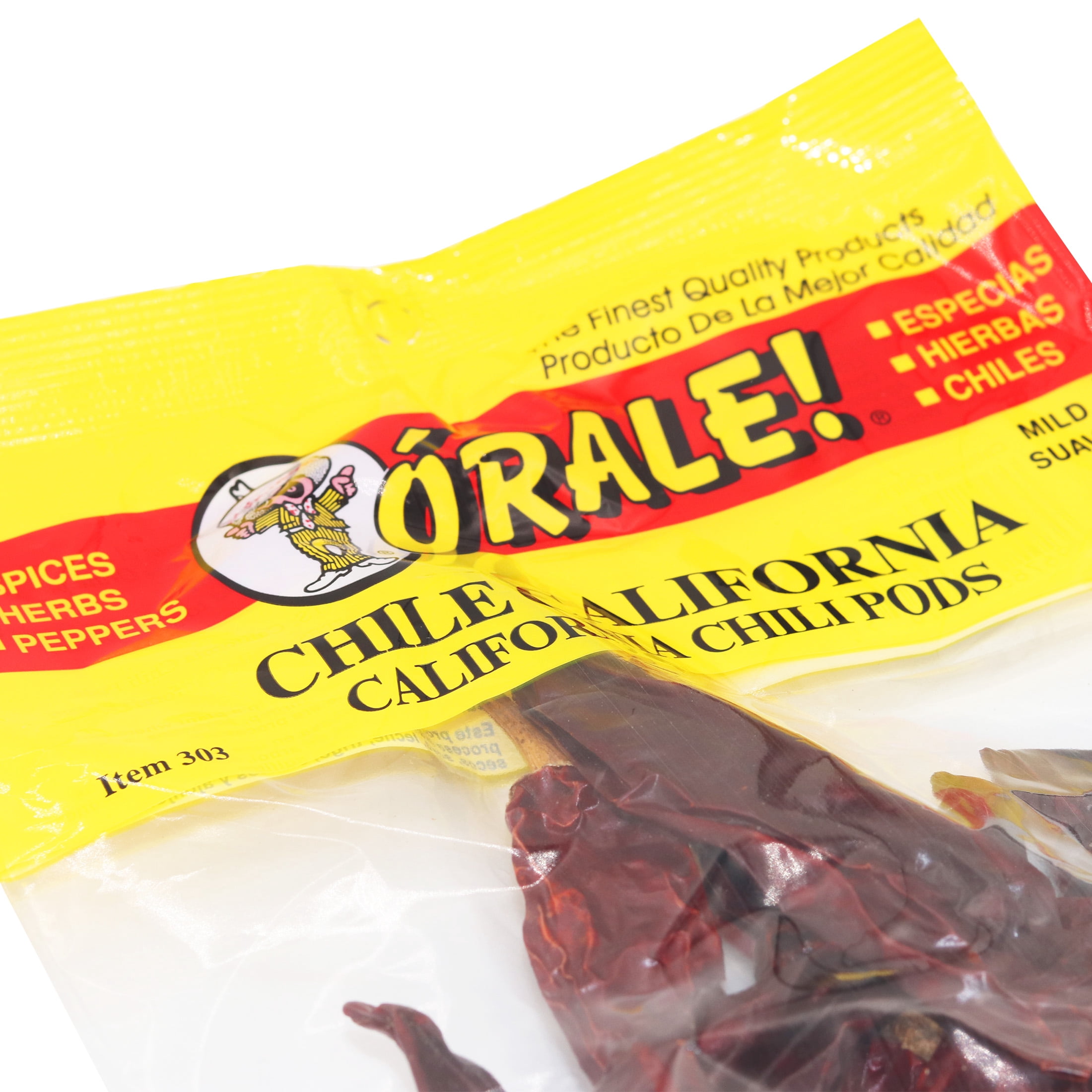 El Charrito Whole California Chile Pods, 3 oz