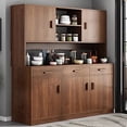 thumbnail image 4 of Garden Outdoor Side Cabinet Minimalist French Organizers Large Side Cabinet Hallway Shelves Muebles De Cocina Home Furniture My Lux Decor Round, 4 of 14