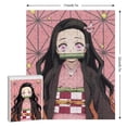 thumbnail image 2 of Kamado Nezuko Jigsaw Puzzle, Wood Puzzles Adult, 70 PCS Jigsaw Puzzle Perfect for Game Nights, 2 of 7