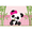 C, variant on LUUFILx Cute Cartoon Panda Backdrop Bamboo Flower Panda Theme BirthdayParty Baby Shower Decor Polyester Photography Background Banner