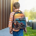 thumbnail image 6 of Yiaed Underwater Plant Dolphin Print School Backpack College Backpack Daypacks for Students High School Spacious and Durable Daypack for Work and Travel-One Size, 6 of 6