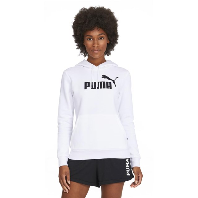 Sudadera con capucha PUMA Essentials de forro polar para mujer (tallas grandes)