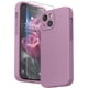 thumbnail image 1 of wonima11 SURPHY Compatible with iPhone 13 Mini Case with Screen Protector, (Camera Protection & Soft Microfiber Lining) Liquid Silicone Phone Case 5.4 inch 2021, Lilac Purple, 1 of 1