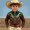 F200-Brown, variant on FYDUU Boy's Western Cowboy Shirt Printed Long Sleeve Shirts Vintage Casual Button Up Blouses Regular Fit Dress Festival Shirts For Kids 10-11 Years