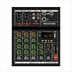 thumbnail image 5 of -A4 Consola de DJ Digital Portátil Profesional con Mezclador USB Border Mezclador de Audio de 4 Canales para Canto en Negro, 5 of 10
