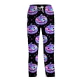 thumbnail image 7 of Halloween Men's Pajama Pants Hallowmas Pj Pants for Men Pumpkin Ghost Print Lounge Bottoms Elastic Waist Drawstring Sleepwear With Pockets, 7 of 7