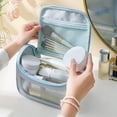 thumbnail image 6 of Portable Travel Cosmetic Bag Large Capacity Waterproof Wash Bag Cosmetic Storage Handheld Makeup Bag Women Toiletry Bags Case (6), 6 of 7