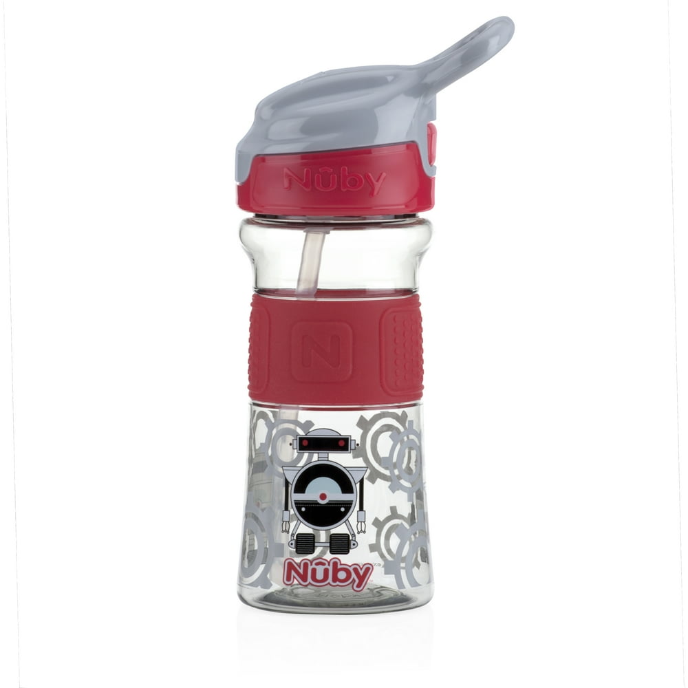 Nuby Thirsty Kids FlipIt Soft Grip Soft Spout Sippy Cup