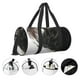 thumbnail image 3 of Easygdp Black And White Boston Terrier Bolsa de Viaje, Bolsa de Mano, Bolsa de Gimnasio, Bolsa de Equipaje para Viaje, 3 of 6