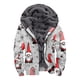 thumbnail image 1 of Chaqueta de Navidad Para Hombre Abrigos de Invierno Traje Cremallera Casual Con Capucha Falso Dos Abrigos de Celosía Gruesos Sueltos Odeerbi ODB195170, 1 of 5