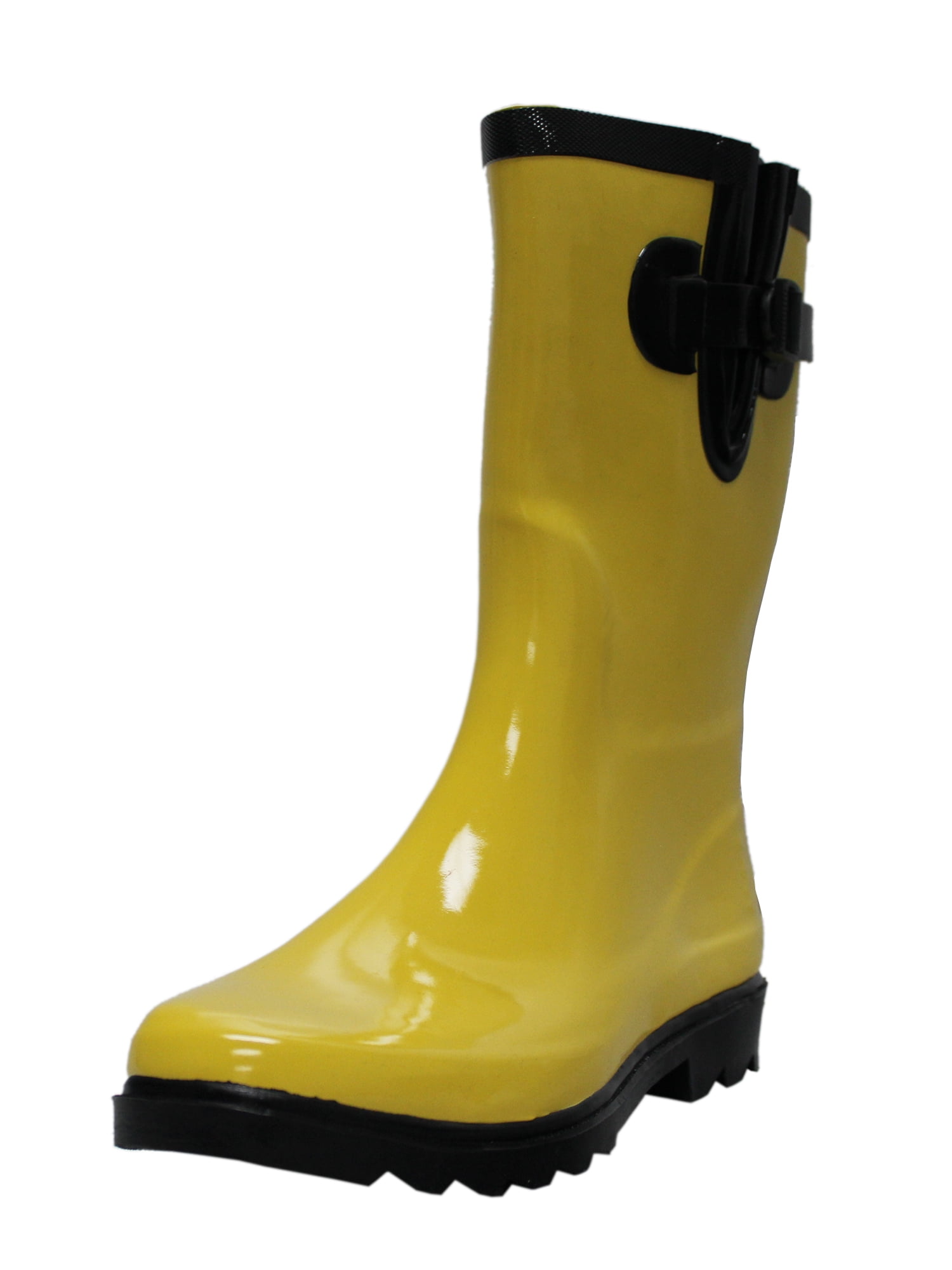 Tanleewa - Adjustable Rubber Rain Boots 