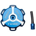 thumbnail image 3 of Tusk Billet Aluminum Gas Cap Blue Machined For Kawasaki KX250F 2004-2005, 3 of 6