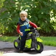 thumbnail image 2 of Qaba Electric Bike, Ride on Bubble Car w/ LED Headlight, Music Green, 2 of 10