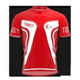 thumbnail image 3 of Turkey Full Zipper Bike Short Sleeve Cycling Jersey  for Men - Size 3XL, 3 of 4