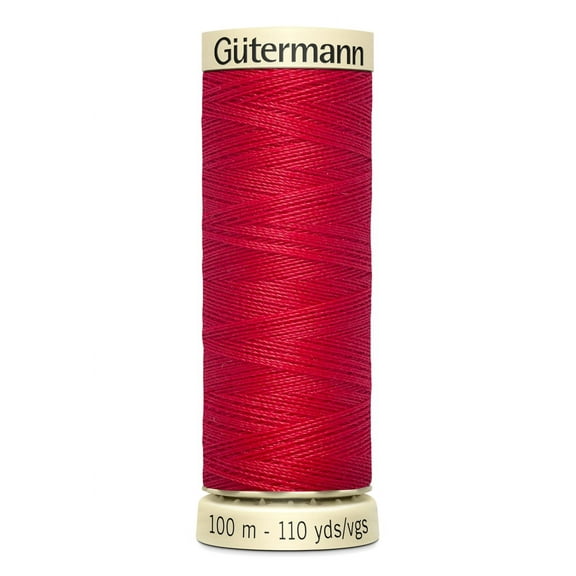 Gutermann Sew-All Polyester Scarlet Thread, 110 Yd.