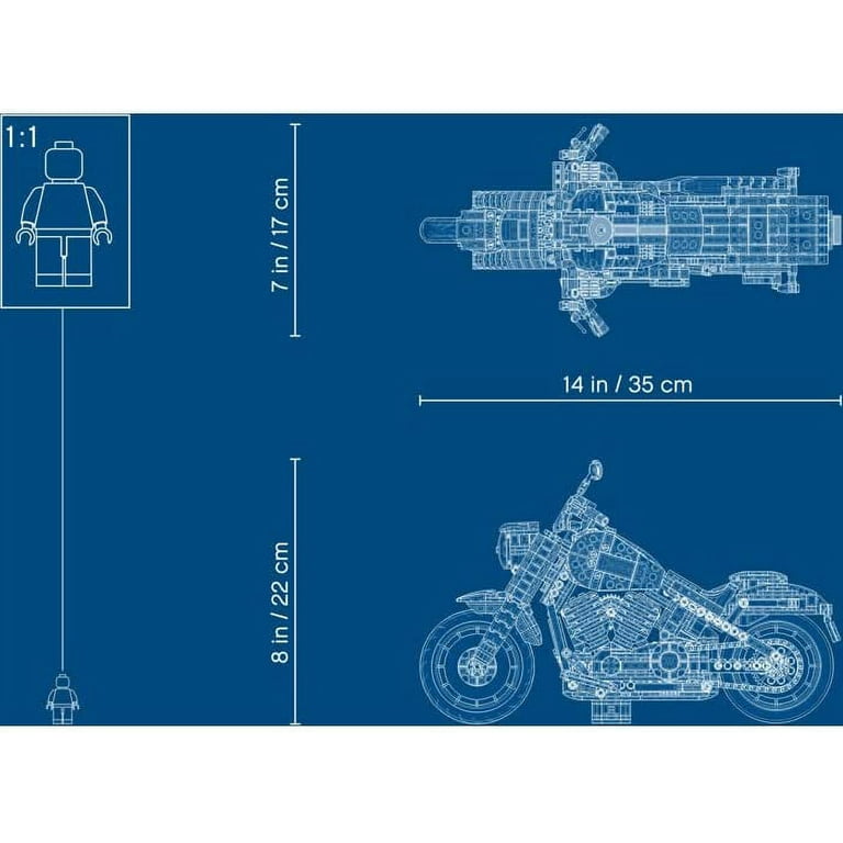 Lego's Harley-Davidson Fat Boy is as American as apple pie - CNET