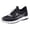 Black, variant on XIMIN Men's Fly Weave Mesh Casual Sneakers, Breathable Lightweight Comfortable Athletic Shoes, Soft Footwear for Daily Walking Sports Gym Activities (Brown, 8)