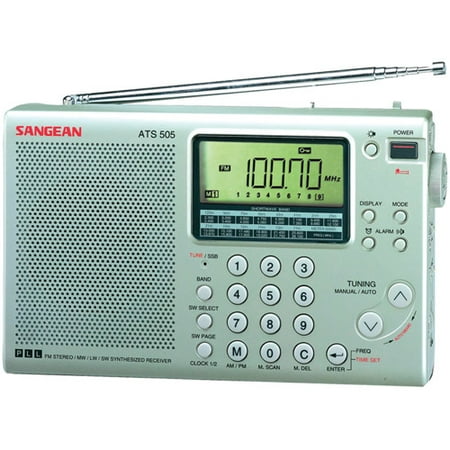 Sangean ATS505P 16-Band Digital AM/FM Stereo Short-Wave Receiver
