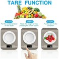 thumbnail image 5 of Balance Alimentaire Numérique Balance de Cuisine 11Lb/5KG pour Cuisson et Préparation de Repas, 6 Pcs avec, 5 of 5