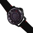 thumbnail image 3 of Monarch Automatic Domed Sapphire Crystal Leather-Band Watch - Black, 3 of 3
